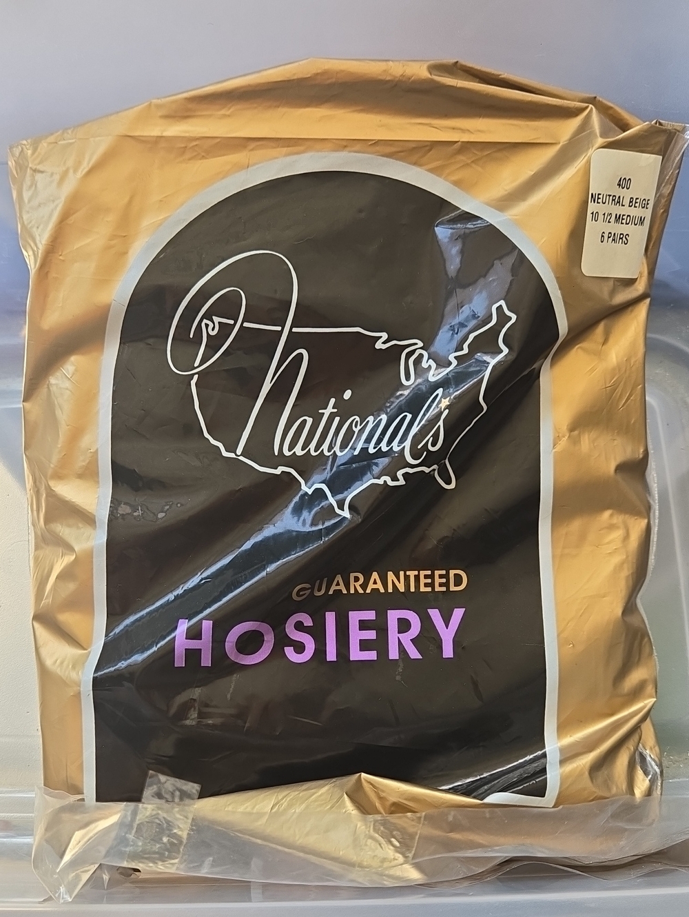 Nationals Guaranteed Hosiery - Neutral Beige